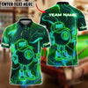 BlueJose Billiards Ball 8 Master Neon Style Personalized Name Shirt (4 Colors)