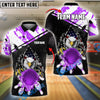 BlueJose Bowling And Pins Flame Eagle Customized Name, Team Name 3D Shirt (4 Colors)