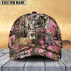 BlueJose Deer Hunter Camo Multicolor Options Personalized Name 3D Cap