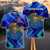 BlueJose Darts Neon Glow-in-the-Dark Fun Personalized Name, Team Name Shirt (4 Colors)