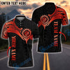 BlueJose Darts Golden Tribal Pattern Customized Name, Team Name 3D Shirt (4 Colors)