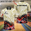BlueJose Bowling And Pins Black Dragon Power Power Customized Name, Team Name 3D Shirt (4 Colors)