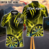 BlueJose Darts Lightning Claws Precision Dartboard Multicolor Options Personalized Name Shirt (6 Colors)