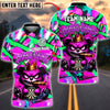 BlueJose Darts Graffiti Angry Bear with Dartboard Street Art Design Multicolor Options Personalized Name Shirt (4 Colors)