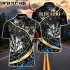 BlueJose Darts Night Fire Spark Golden Swirl Multicolor Options Personalized Name Shirt (6 Colors)