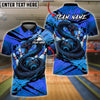 BlueJose Bowling And Pins Snake Strike Ball Jungle Power Graphic Customized Name, Team Name 3D Shirt (4 Colors)