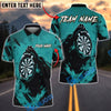 BlueJose Darts Bear Claw Scratch Dartboard Personalized Name, Team Name Unisex Shirt (4 Colors)