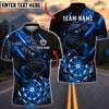 BlueJose Darts Tiger Lightning Roaring Beast Personalized Name, Team Name Unisex Shirt (6 Colors)