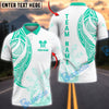 BlueJose Darts Tribal Maori Pattern Personalized Name, Team Name Unisex Shirt (4 Colors)