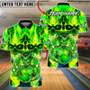 BlueJose Bowling & Pins Inferno Demon Flaming Design Customized Name, Team Name 3D Shirt (4 Colors)