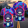 BlueJose Darts Rocker Panda Dartboard Personalized Name, Team Name Shirt (4 Colors)