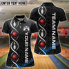BlueJose Bowling And Pins Bowling Dna Pattern Customized Name, Team Name 3D Shirt