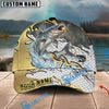 BlueJose Fishing Gold Scale Personalized Cap (13 Breeds)