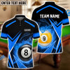 BlueJose Billiards Stormeye Personalized Name, Team Name Unisex Shirt ( 6 Colors )