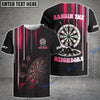 BlueJose Darts Sexy Personalized Name Shirt