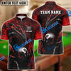 BlueJose Billiards Ball 8 Aero Dragon Personalized Name, Team Name Unisex Shirt ( 4 Colors )