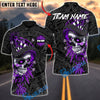 BlueJose Darts Aztec Skull Warrior Multicolor Options Personalized Name Shirt (6 Colors)