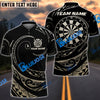BlueJose Darts Hawaii Polynesian Personalized Name, Team Name Shirt (4 Colors)