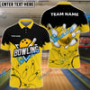 BlueJose Bowling And Pins Sport Customized Name 3D Shirt ( 6 Colors)