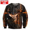 BlueJose Personalized Name Deer Hunting 3D Shirts