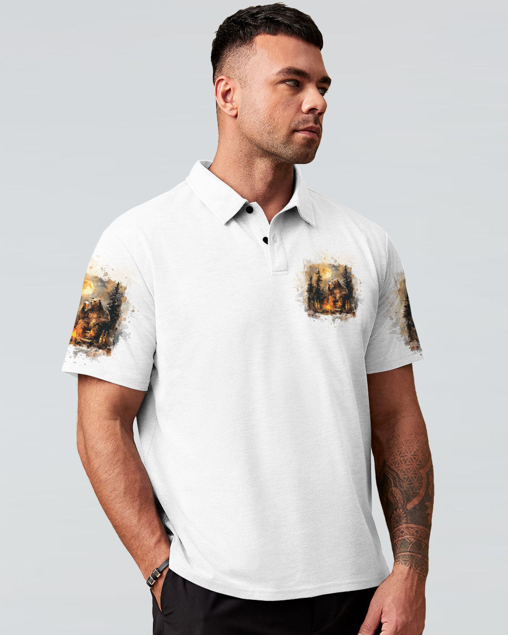 BEER SOLVES THE REST BEAR ALL OVER PRINT - TLTW2708243