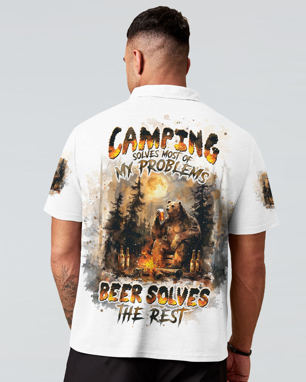 BEER SOLVES THE REST BEAR ALL OVER PRINT - TLTW2708243