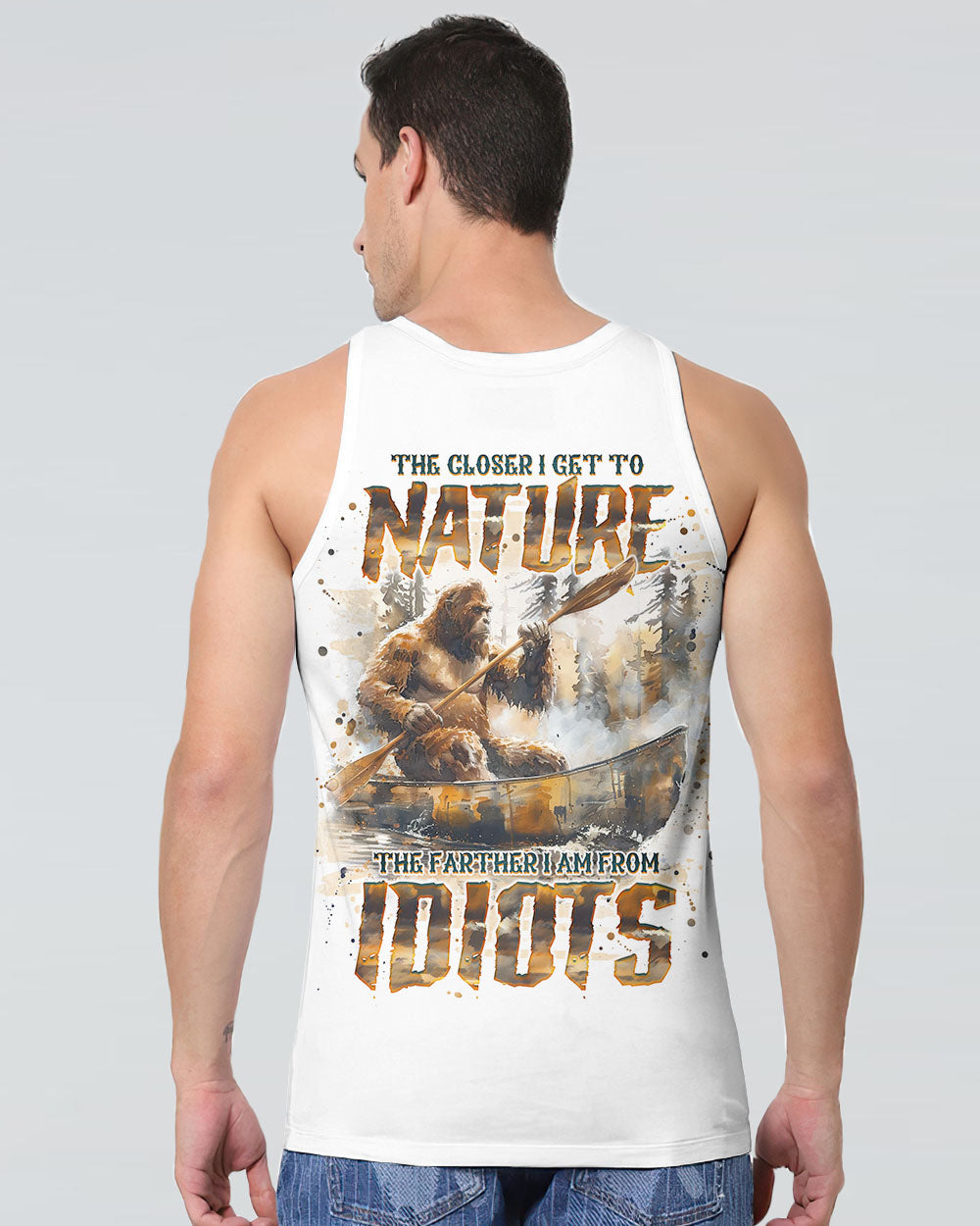 THE CLOSER I GET TO NATURE BIGFOOT LAKE ALL OVER PRINT - TLNO0608243