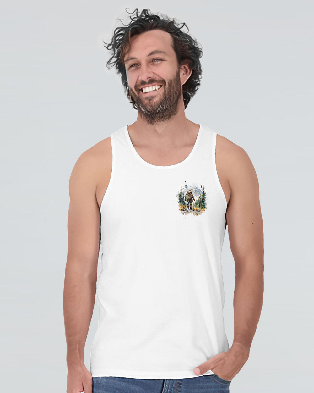 THE CLOSER I GET TO NATURE BIGFOOT HIKING ALL OVER PRINT - TLNT1009242