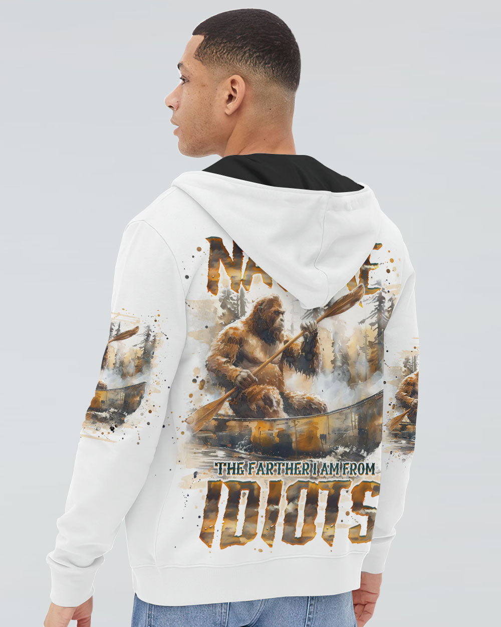 THE CLOSER I GET TO NATURE BIGFOOT LAKE ALL OVER PRINT - TLNO0608243