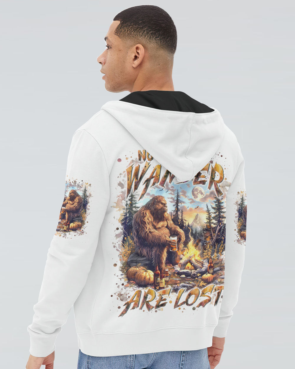 NOT ALL WHO WANDER ARE LOST ALL OVER PRINT - YHLN1908243