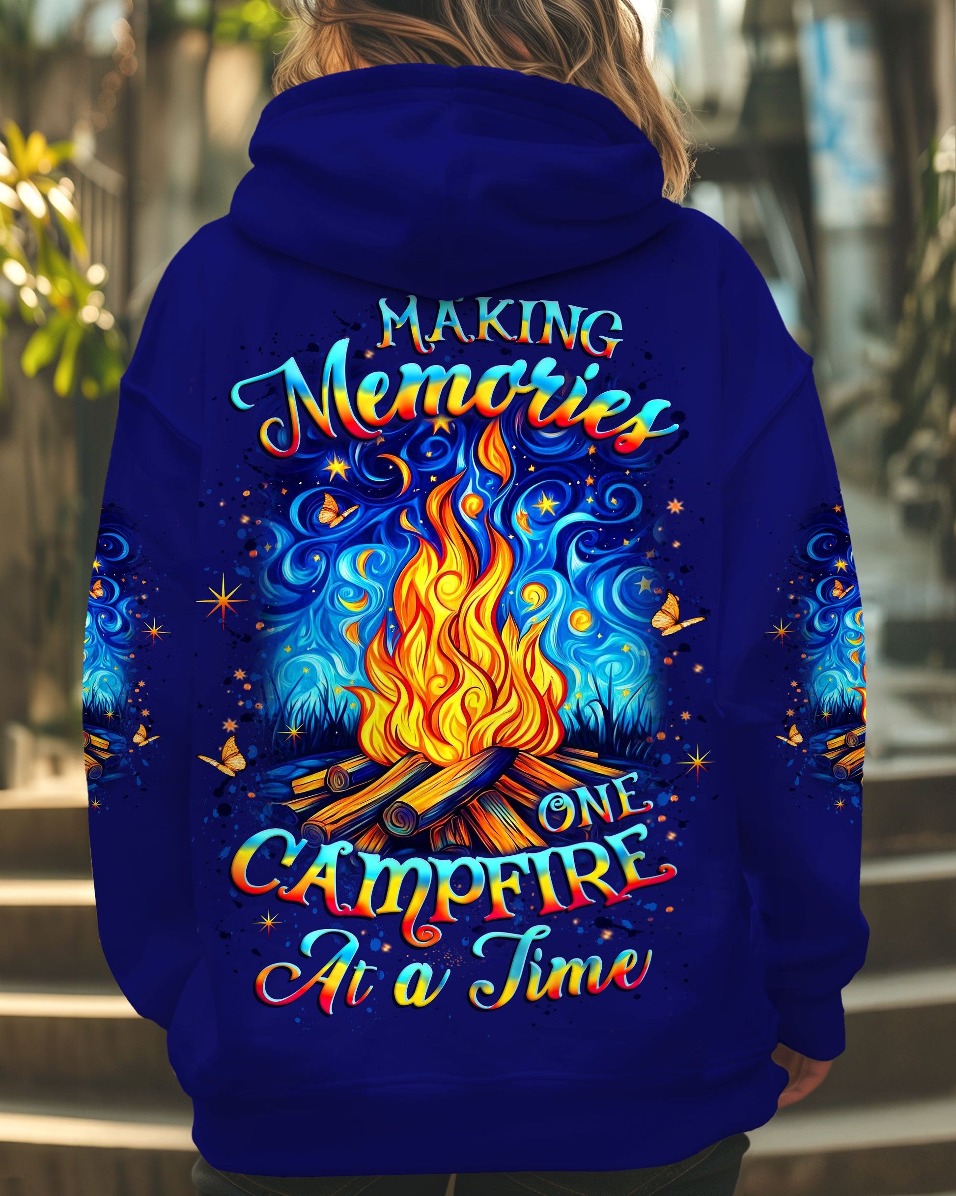 MAKING MEMORIES ONE CAMPFIRE AT A TIME ALL OVER PRINT - YHLT0710254