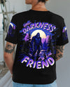 HELLO DARKNESS MY OLD FRIEND BIGFOOT ALL OVER PRINT - TLNT1411251