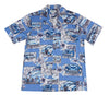Bluejose Vintage Woodie Men's Hawaiian Shirt