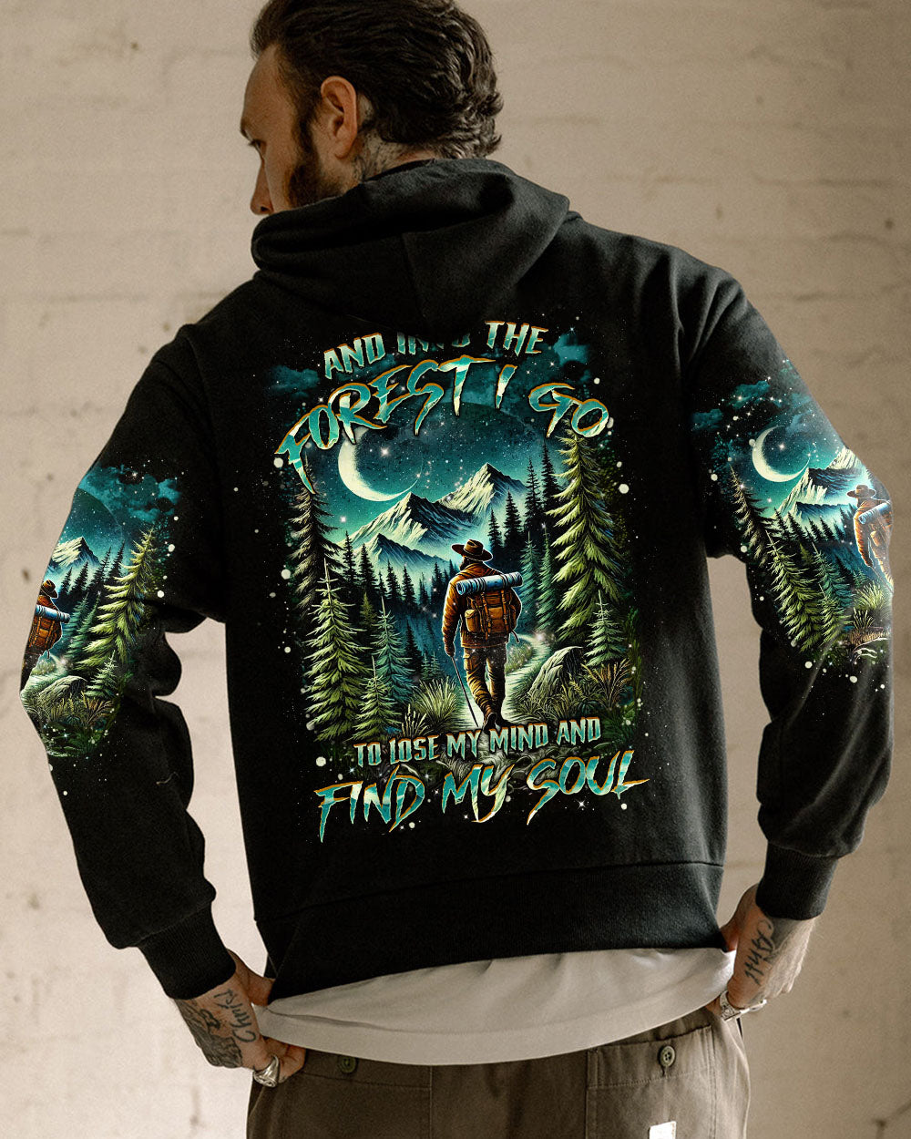 AND INTO THE FOREST I GO ALL OVER PRINT - YHHN1401251