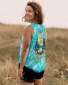 MEET ME AT MY HAPPY PLACE CAMPFIRE TIE DYE ALL OVER PRINT  - TLHG1111243