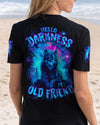 HELLO DARKNESS MY OLD FRIEND WOLF ALL OVER PRINT - TLNO0611252