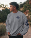 NOT ALL WHO WANDER ARE LOST COMPASS ANCHOR ALL OVER PRINT - TLNO0803251