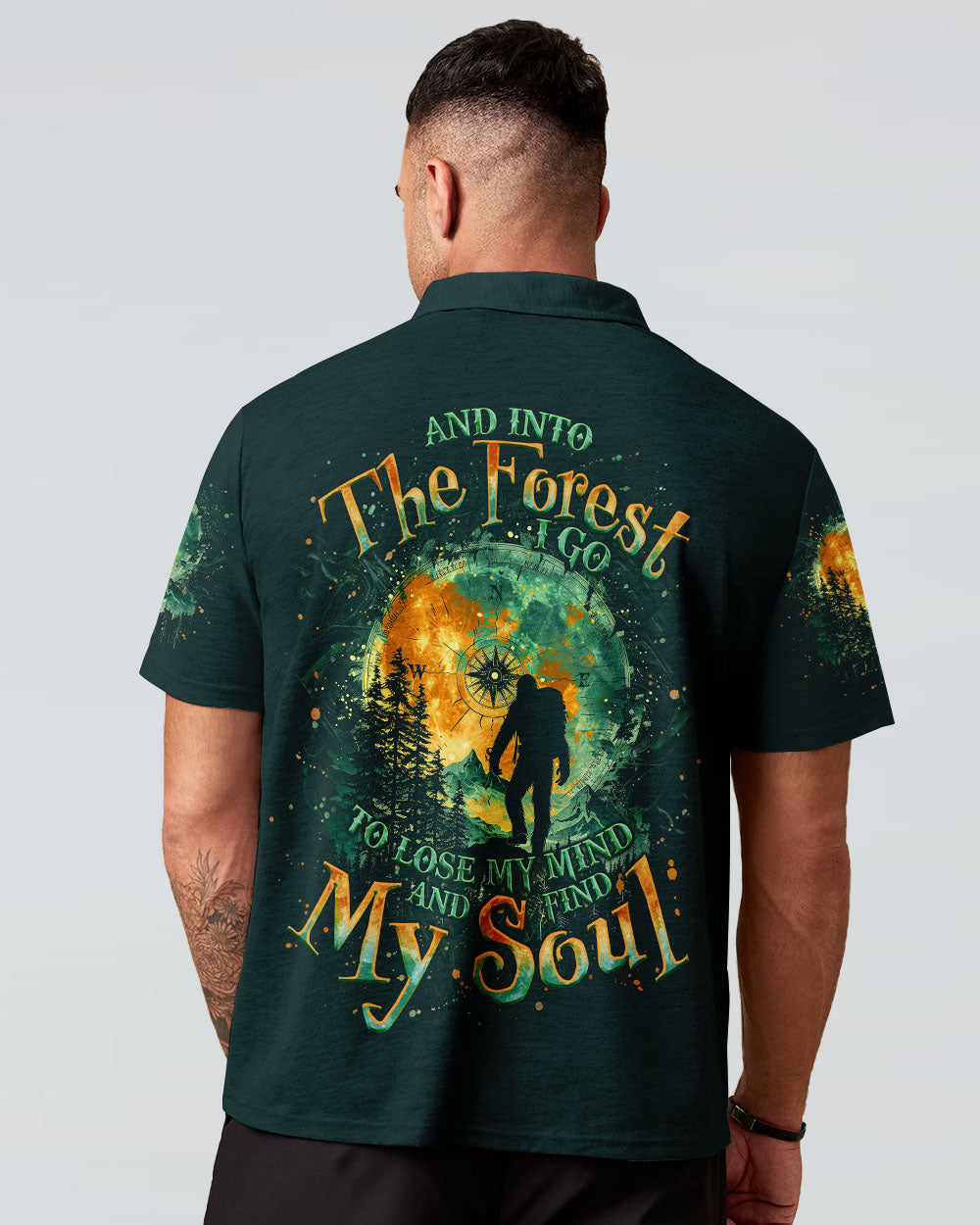 AND INTO THE FOREST I GO BIGFOOT ALL OVER PRINT - TLNO1002251
