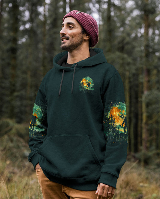 AND INTO THE FOREST I GO BIGFOOT ALL OVER PRINT - TLNO1002251