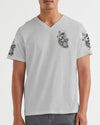 SMELL THE SEA FEEL THE BREEZE COMPASS WAVES ALL OVER PRINT - TLNO1303252