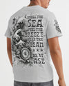 SMELL THE SEA FEEL THE BREEZE COMPASS WAVES ALL OVER PRINT - TLNO1303252
