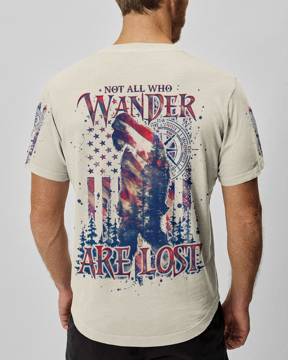 NOT ALL WHO WANDER ARE LOST BIGFOOT  ALL OVER PRINT - TLNO1311243