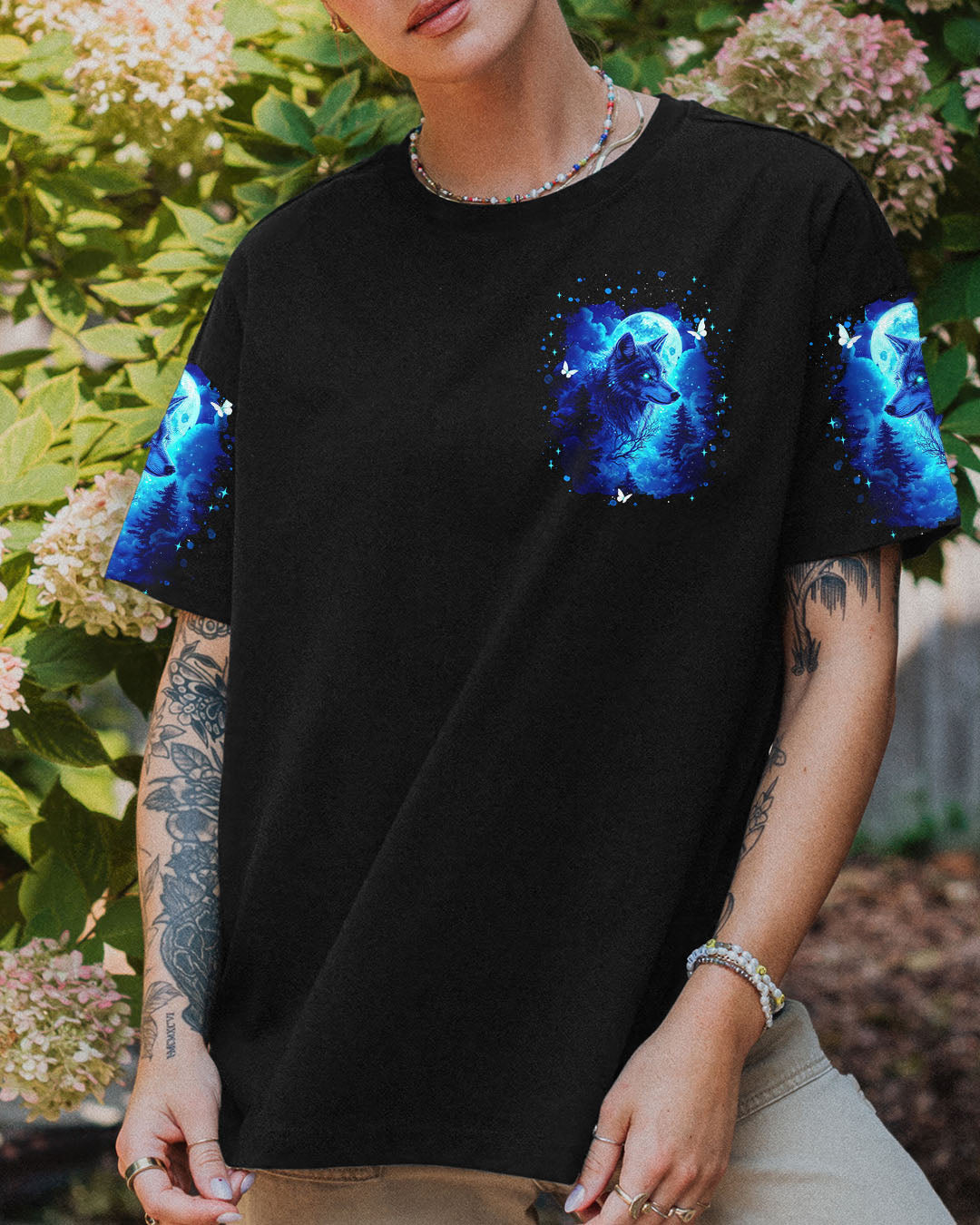 HELLO DARKNESS MY OLD FRIEND WOLF ALL OVER PRINT - TLNT0212253
