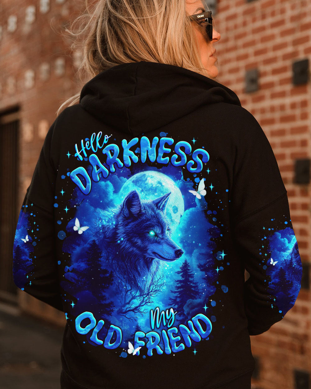 HELLO DARKNESS MY OLD FRIEND WOLF ALL OVER PRINT - TLNT0212253