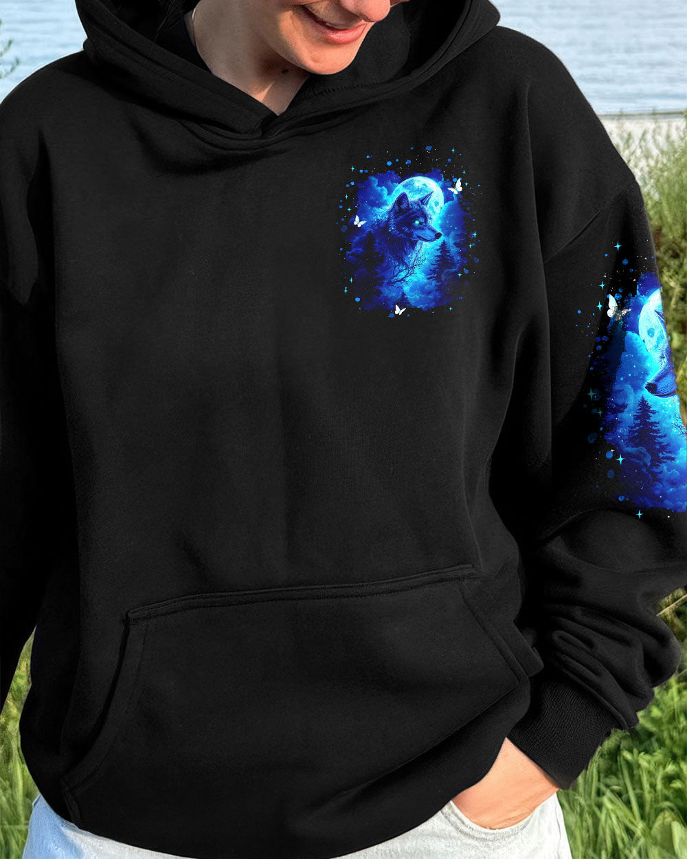 HELLO DARKNESS MY OLD FRIEND WOLF ALL OVER PRINT - TLNT0212253