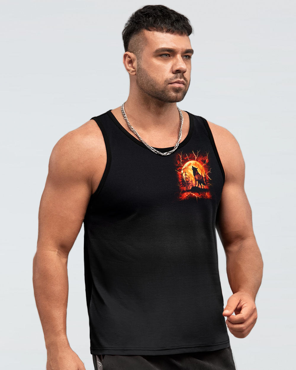 HELLO DARKNESS MY OLD FRIEND WOLF ALL OVER PRINT - TLNT0311253