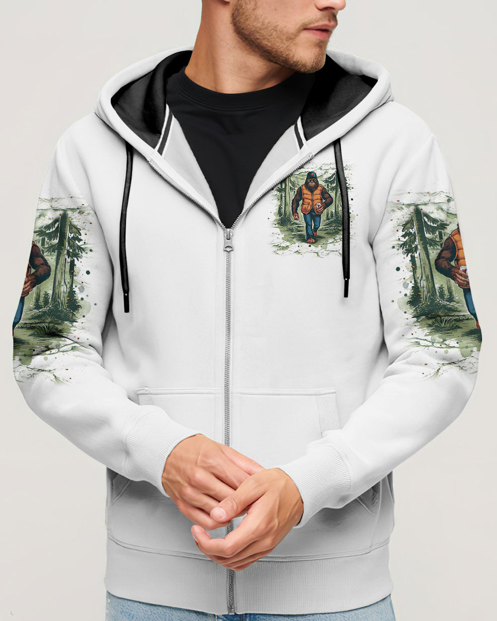 DON'T BE AN A BIGFOOT ALL OVER PRINT - TLNT0411241