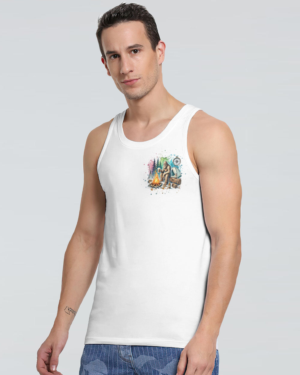 THE CLOSER I GET TO NATURE BIGFOOT ALL OVER PRINT - TLNT0508241