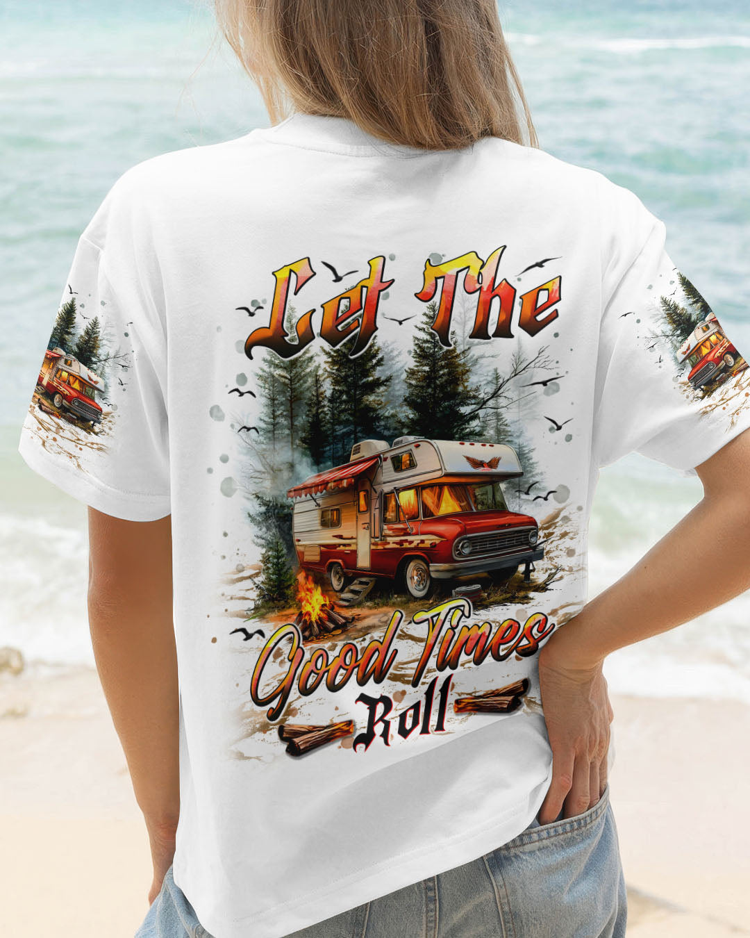 LET THE GOOD TIMES ROLL ALL OVER PRINT - TLNT0509251