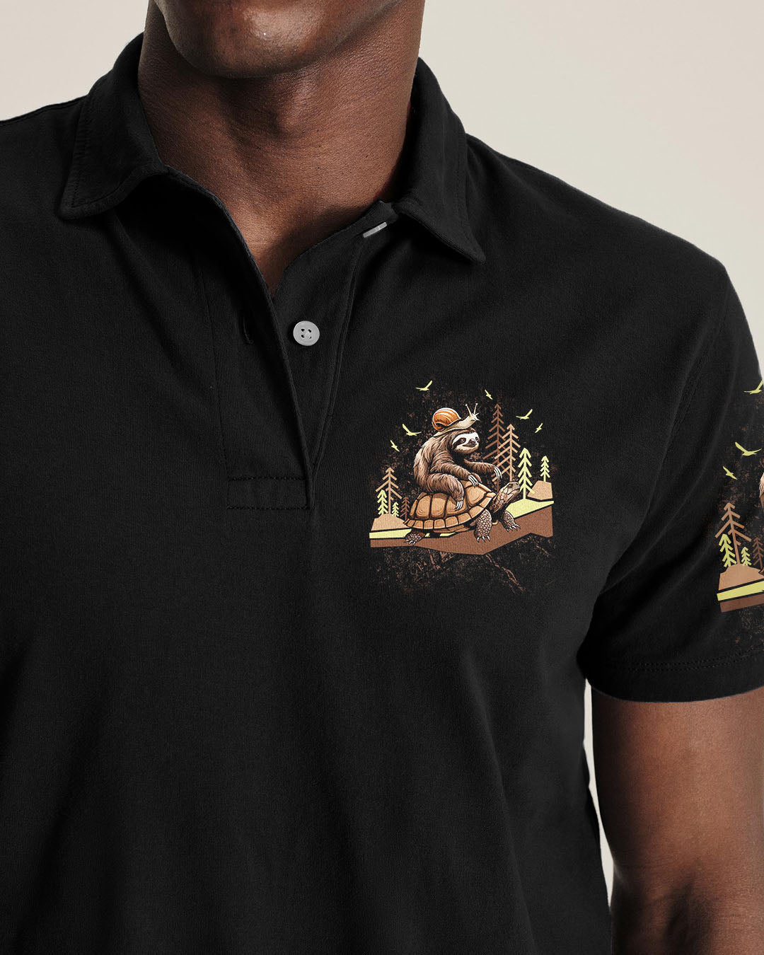SLOW DOWN TO GO FURTHER NOT FAST NOT FURIOUS ALL OVER PRINT - TLNT0708254